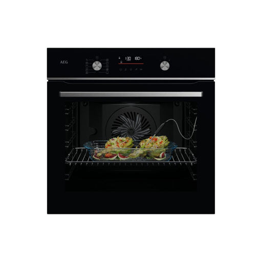 AEG GA5PB501AB Single Pyrolytic Oven w/Steam - Black Image 1