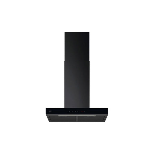 AEG GB67D61HB 60cm Box Chimney Hood - Black Image 1