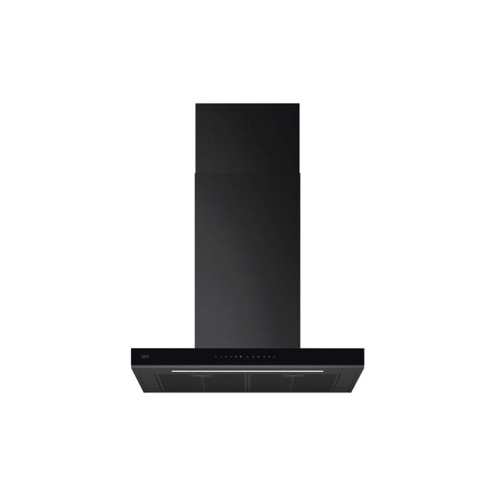 AEG GB87D71CB Box Chimney Hood - Black Image 1