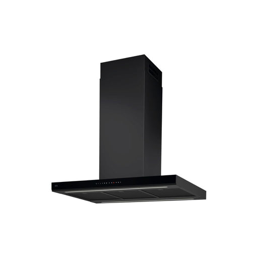 AEG GI87D91CB 90cm Box Island Hood - Black Image 1