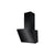 AEG GV77D61SB Angled Chimney Hood - Black