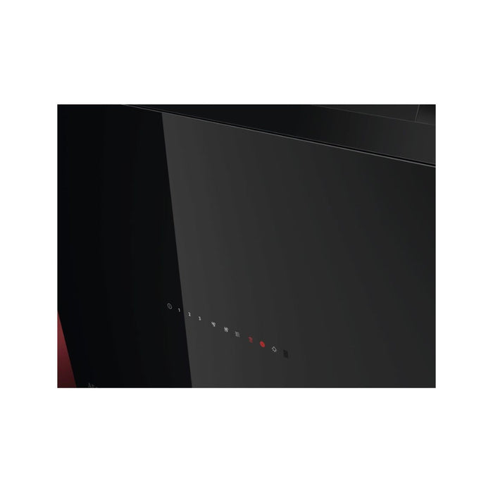 AEG GV77D61SB Angled Chimney Hood - Black Image 3