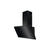 AEG GV77D61SB Angled Chimney Hood - Black