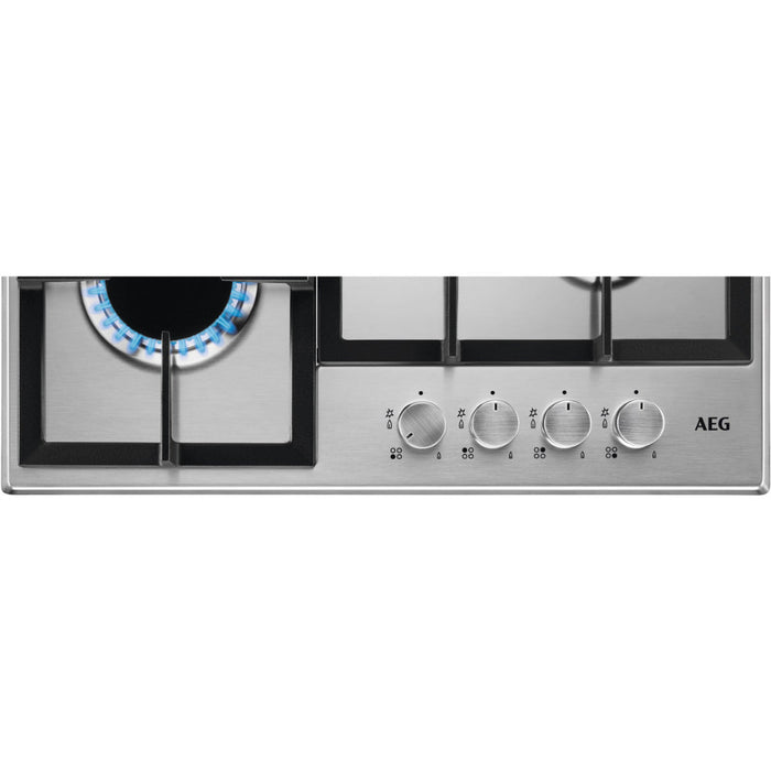 AEG HGB64200SM 60cm Gas Hob - St/Steel Image 2