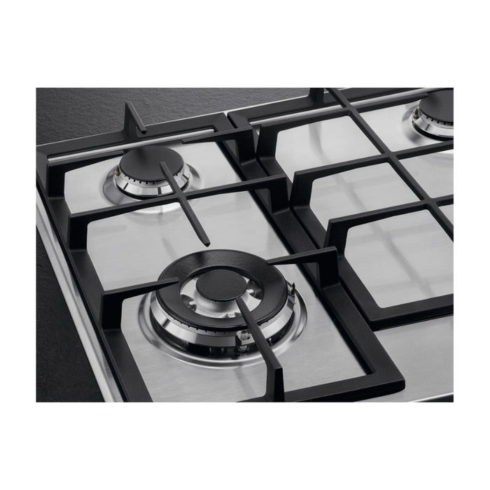 AEG HGB64420YM 60cm Gas Hob - St/Steel Image 4