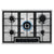 AEG HGB75420YM 75cm Gas Hob - St/Steel Image 1