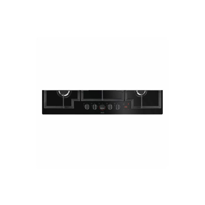 AEG HKB95450NB 90cm Gas on Glass Hob - Black Image 2