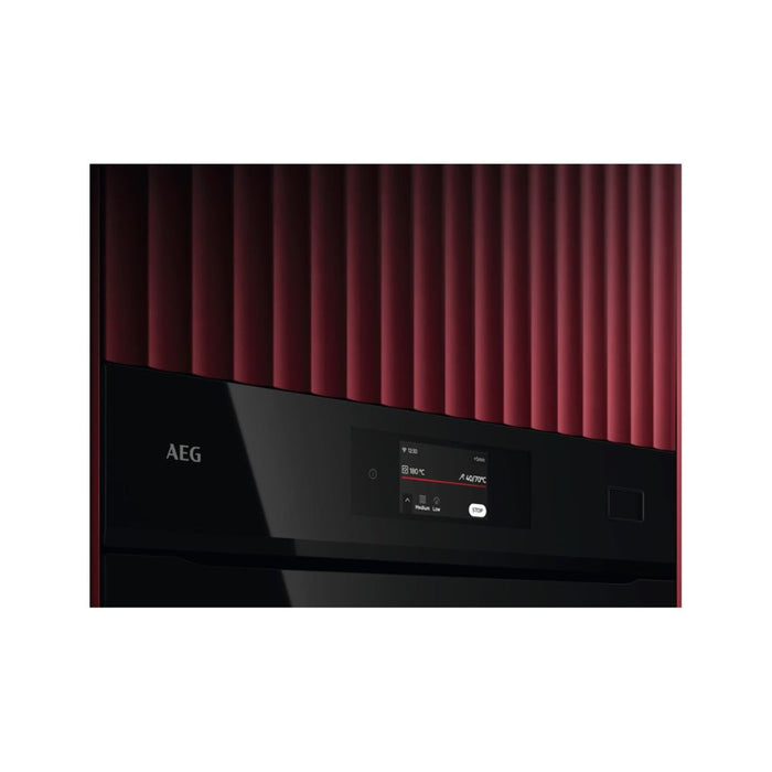 AEG NBB8S731AB Single Electric Oven w/Steam - Black Image 3
