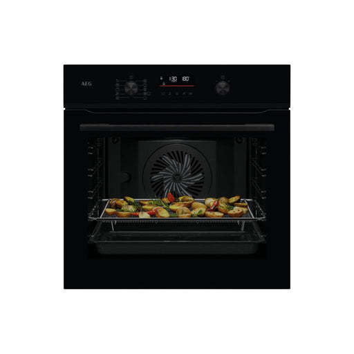 AEG NBS6P521AB Single Pyrolytic Oven - Black Image 1