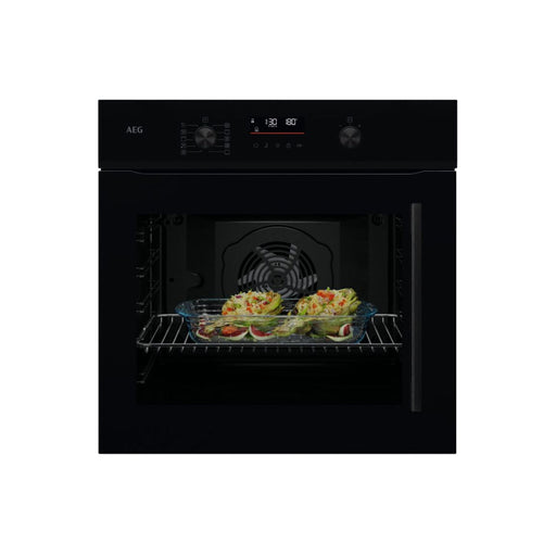 AEG NBU5P401LB Single Pyrolytic Oven - Black Image 1