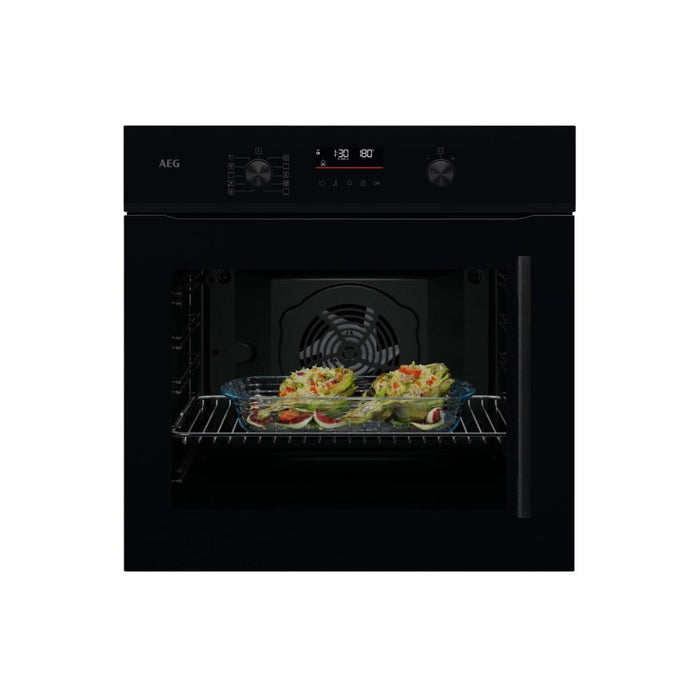 AEG NBU5P401LB Single Pyrolytic Oven - Black