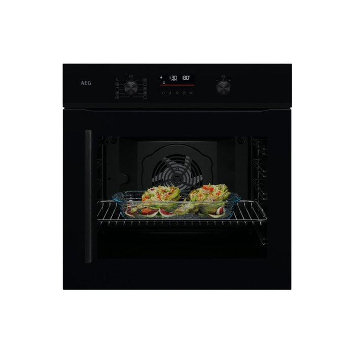 AEG NBU5P401LB Single Pyrolytic Oven - Black