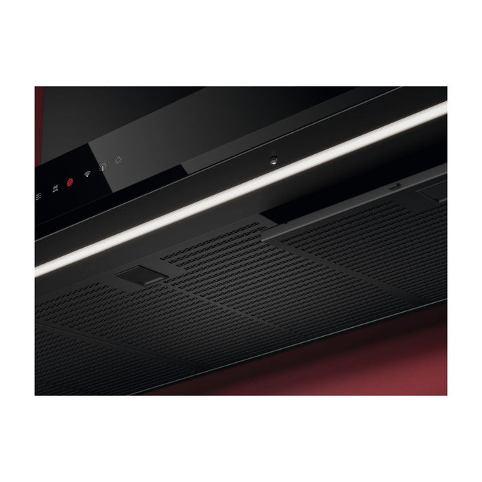 AEG NDB9791AT 90cm Flat Box Chimney Hood - Matt Black Image 5