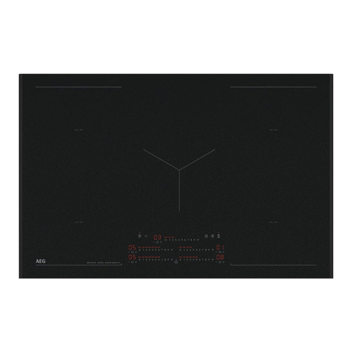 AEG NIK85M00AZ 80cm Flex Induction Hob - Matt Black Image 1