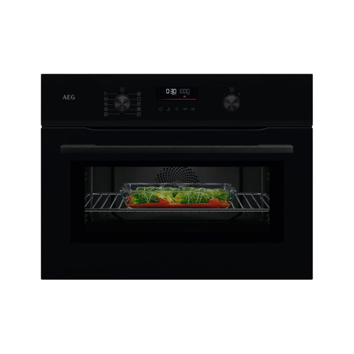 AEG NKK6N501B Compact Electric Oven - Black Image 1