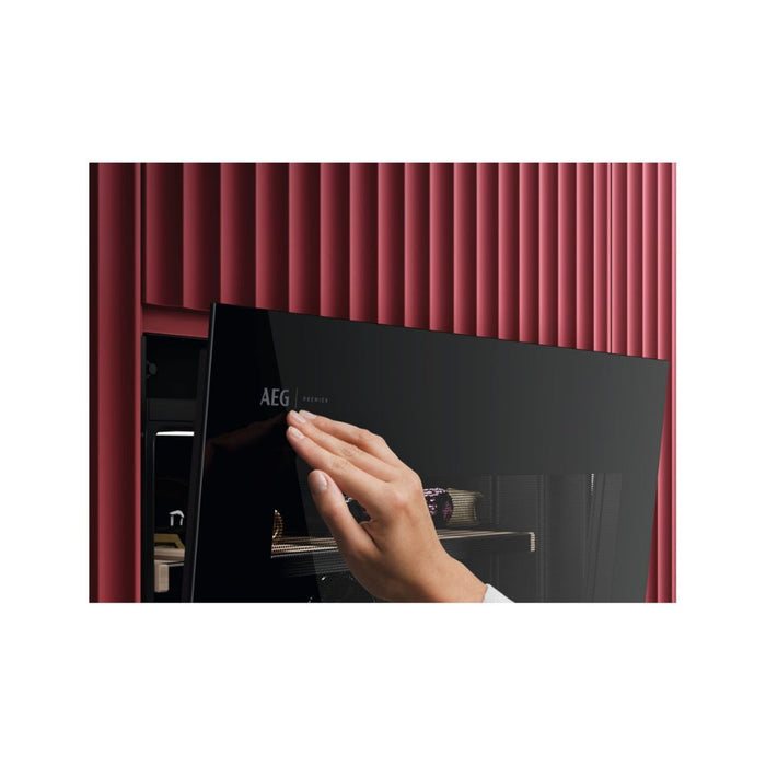 AEG NKW8P21KAB Semi Integrated 60cm Wine Cabinet - Black Image 6
