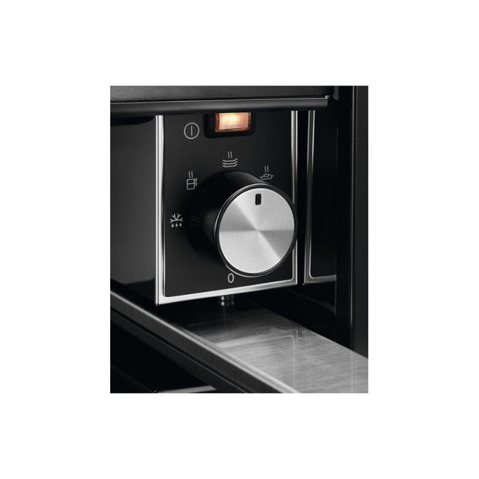 AEG OD8K11T 14cm Warming Drawer - Matt Black Image 4