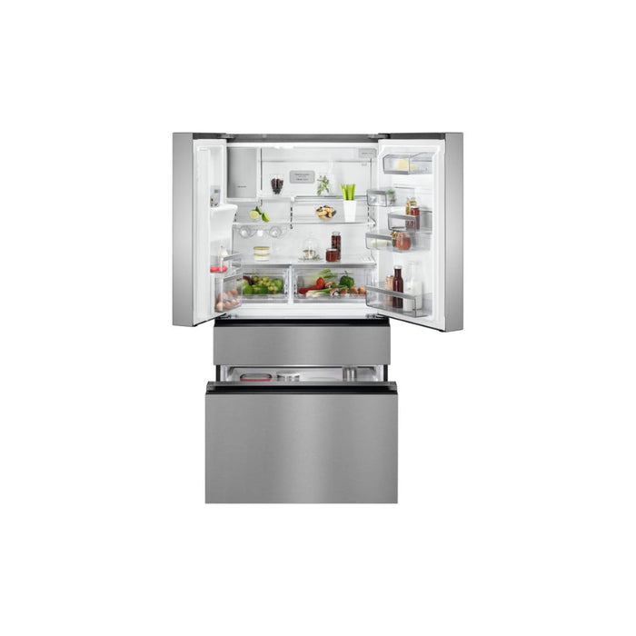 AEG RMB954E9VX F/S TwinTech No Frost American Fridge Freezer - St/Steel Image 1