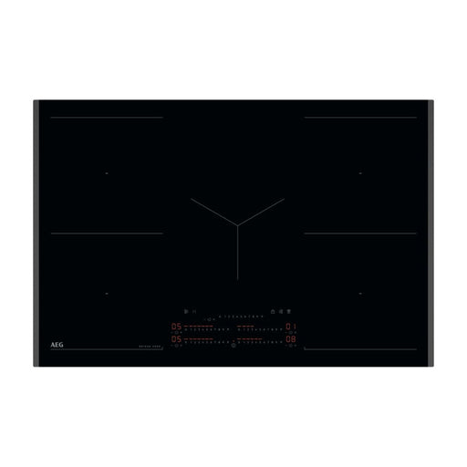 AEG TK85IM00FB 80cm MultipleBridge Induction Hob - Black Image 1