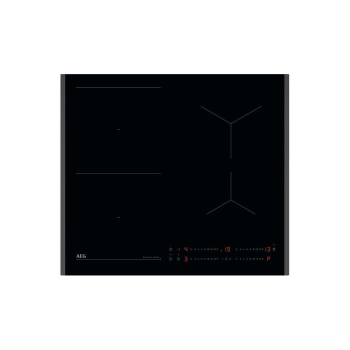 AEG TO64IB00FB 60cm Bridge Induction Hob - Black Image 1