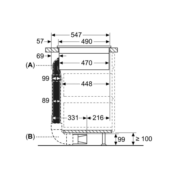 Bosch HEZ9VDKE1 Exhaust Starter Kit Image 2