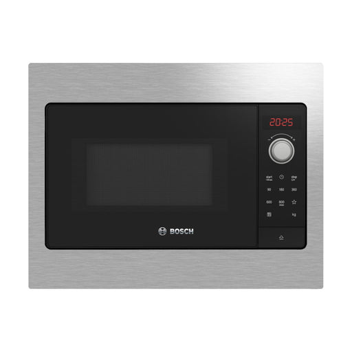 Bosch Series 2 BFL523MS3B B/I 800W Compact Microwave - Black Image 1