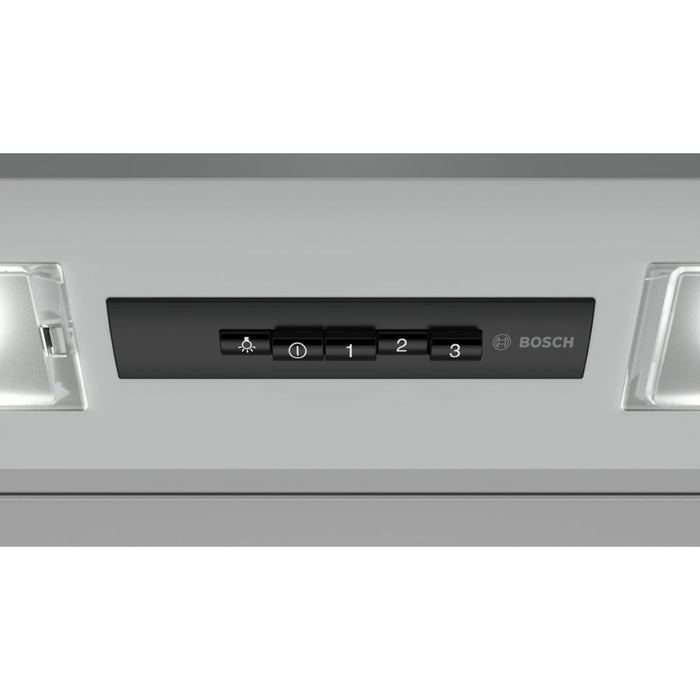 Bosch Series 2 DEM66AC00B 60cm Integrated Hood - Silver Image 2