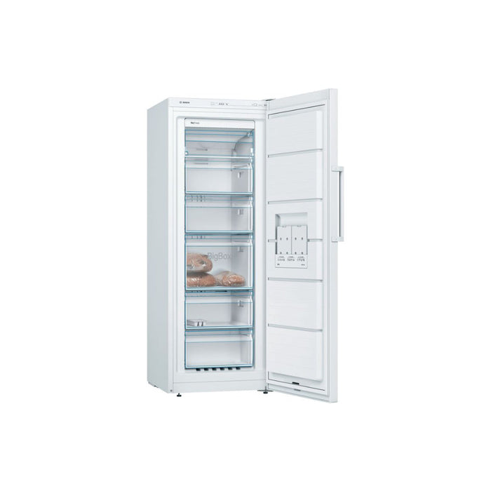 Bosch Series 2 GSN29VWEVG F/S NoFrost Tall Freezer - White Image 2