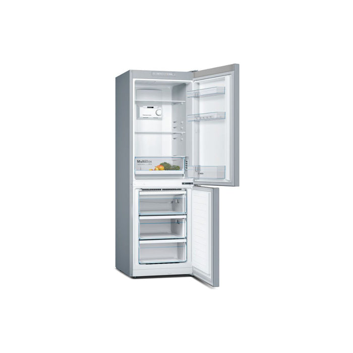 Bosch Series 2 KGN33NLEBG F/S No Frost 50/50 Fridge Freezer - St/Steel Image 2