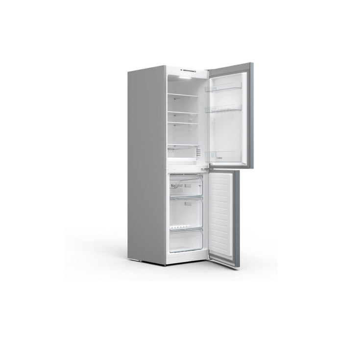Bosch Series 2 KGN34NLEAG F/S No Frost 50/50 Fridge Freezer - St/Steel Image 3