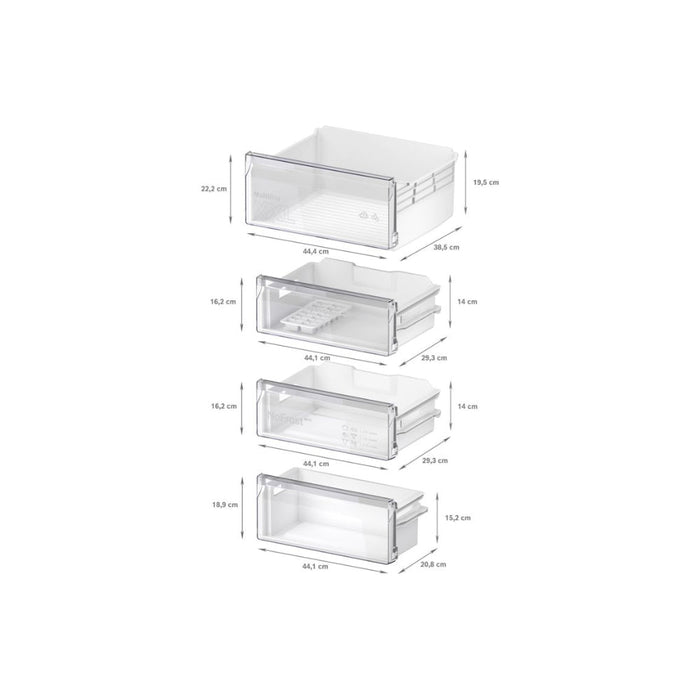 Bosch Series 2 KIN96NSE0G B/I No Frost 60/40 Fridge Freezer Image 2