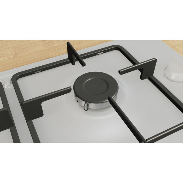 Bosch Series 2 PBP6B2K60 60cm Gas Hob - White Image 4