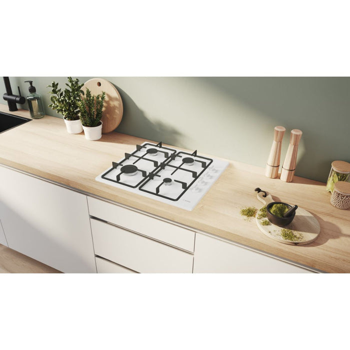 Bosch Series 2 PBP6B2K60 60cm Gas Hob - White Image 5