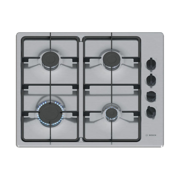 Bosch Series 2 PBP6B5K60 60cm Gas Hob - St/Steel Image 1