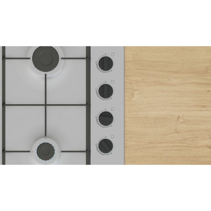 Bosch Series 2 PBP6B5K60 60cm Gas Hob - St/Steel Image 2