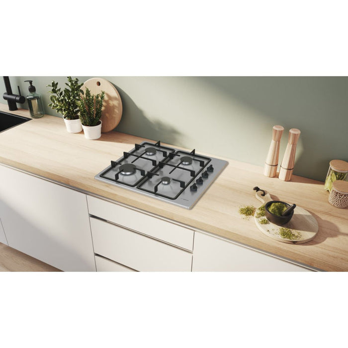 Bosch Series 2 PBP6B5K60 60cm Gas Hob - St/Steel Image 5