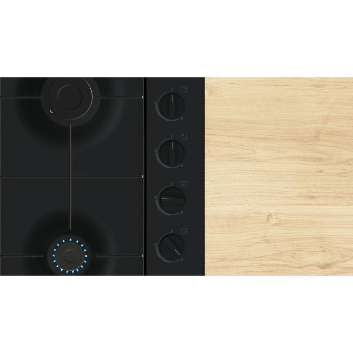 Bosch Series 2 PBP6B6K60 60cm Gas Hob - Black Image 2