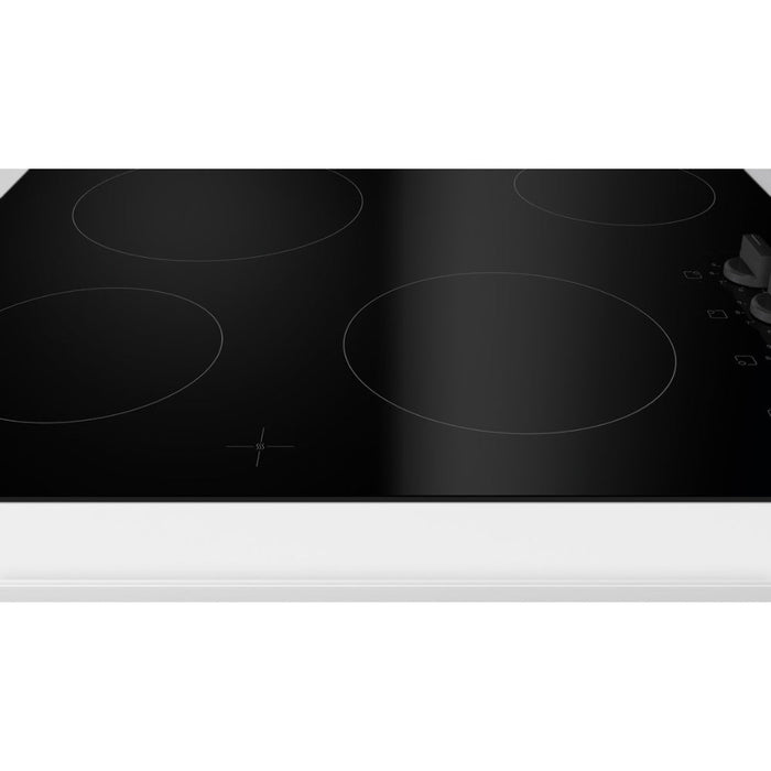 Bosch Series 2 PKE611CA3E 60cm Electric Hob - Black Glass Image 2