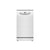 Bosch Series 2 SPS2IKW01G F/S 9 Place Slim Dishwasher - White Image 1
