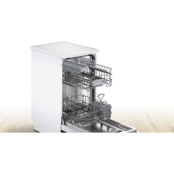 Bosch Series 2 SPS2IKW01G F/S 9 Place Slim Dishwasher - White Image 3