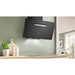 Bosch Series 4 DWK67FN60B Angled Chimney Hood - Black Glass Image 12