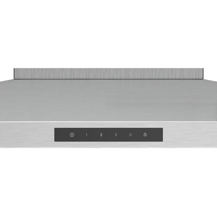 Bosch Series 4 DWQ66DM50B Slim Pyramid Chimney Hood - Brushed Steel Image 2