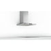 Bosch Series 4 DWQ66DM50B Slim Pyramid Chimney Hood - Brushed Steel Image 3