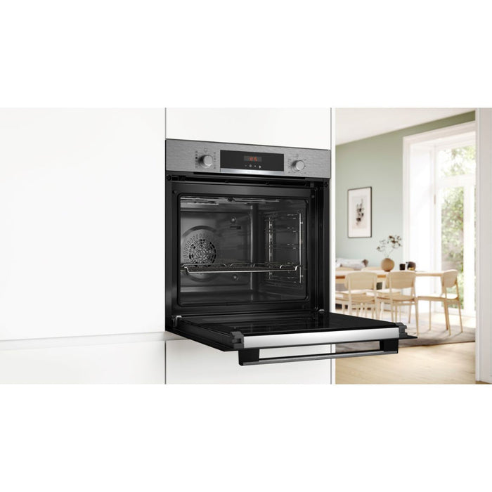 Bosch Series 4 HQA574BS3B Single Pyrolytic Oven w/Added Steam Image 8