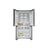 Bosch Series 4 KFN96APEAG F/S NoFrost 4 Door Fridge Freezer - Metallic Silver Image 3