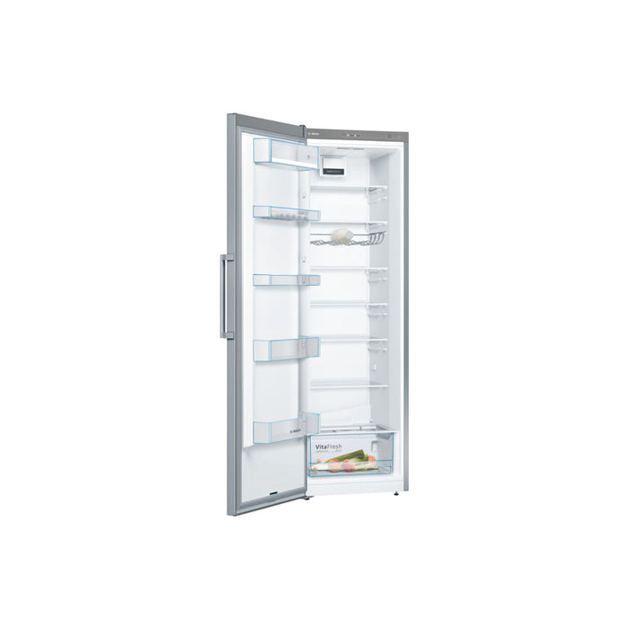 Bosch Series 4 KSV36VLEP F/S Tall Larder Fridge - St/Steel Image 2