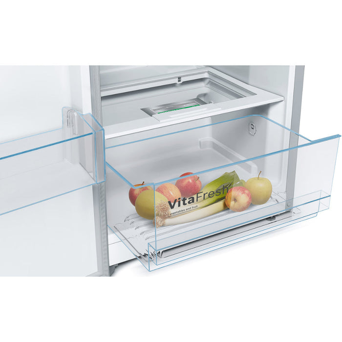 Bosch Series 4 KSV36VLEP F/S Tall Larder Fridge - St/Steel Image 5