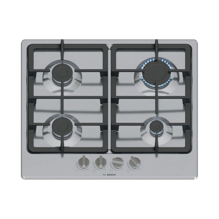 Bosch Series 4 PGP6B5K90 60cm Gas Hob - St/Steel Image 1