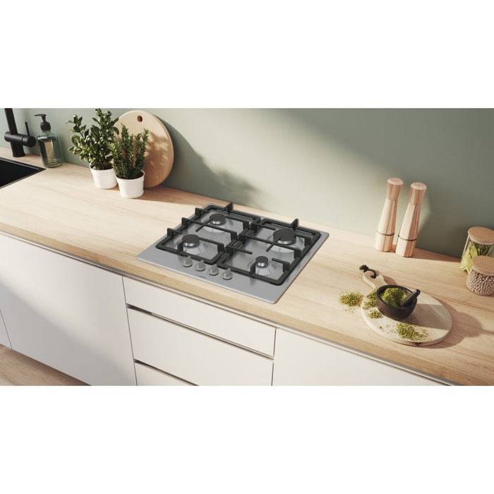 Bosch Series 4 PGP6B5K90 60cm Gas Hob - St/Steel Image 5