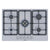 Bosch Series 4 PGQ7B5K90 75cm Gas Hob - St/Steel Image 1